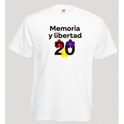 Camiseta Unisex Memoria Libertad 20