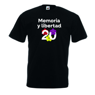 Camiseta Unisex Memoria Libertad 20
